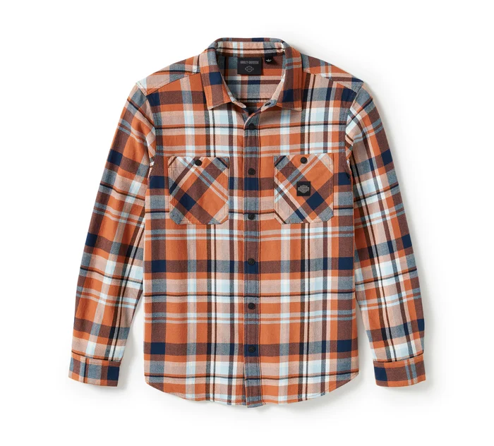 Eagle Plaid Long Sleeve Shirt