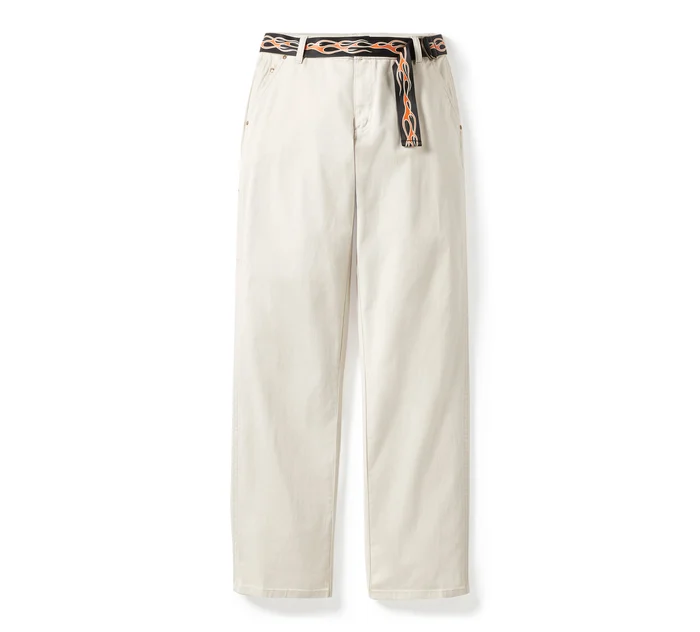 Dickies x H-D® Flex Fit Double Pocket Carpenter Pant w/ Flame Belt