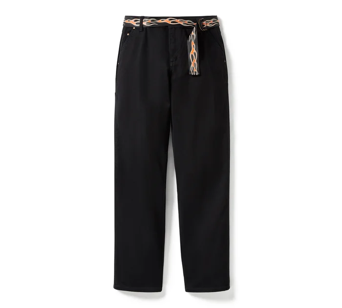 Dickies x H-D® Flex Fit Double Pocket Carpenter Pant w/ Flame Belt