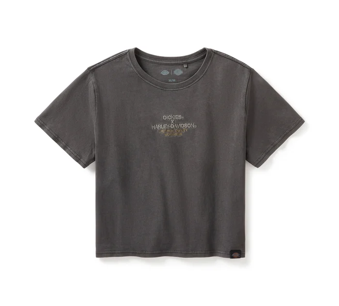 Women's Dickies x H-D Vintage Softail Boxy Crop Tee