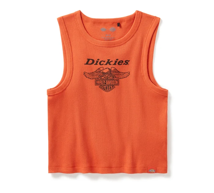 Dickies x H-D® Racerback Cropped Eagle Tank