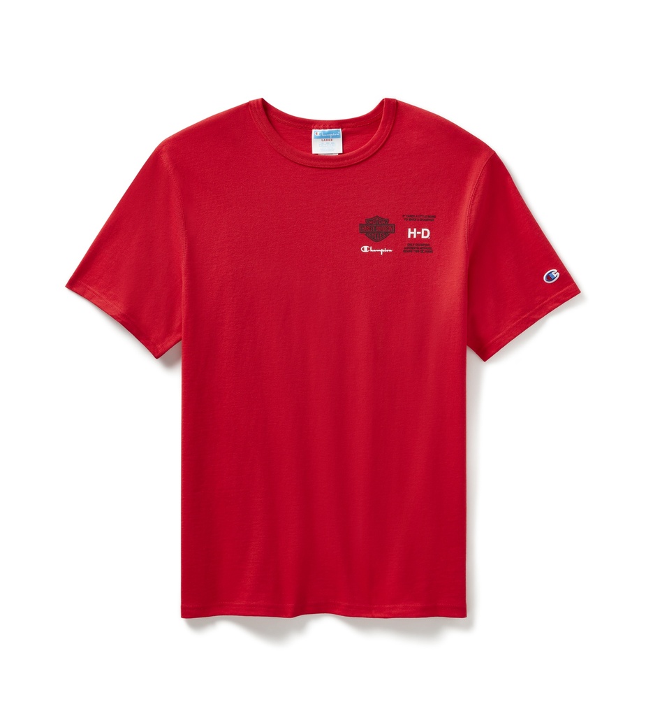 Champion x Harley-Davidson Fanatic Tee - Scarlet Champion