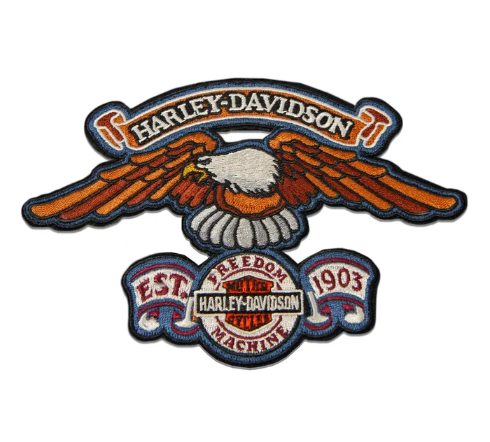 [LSA-02216-3] EAGLE FREEDOM MACHINE PATCH 6"