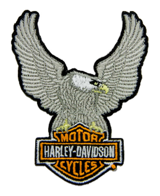 [LSA-02338-2] 3.5" Silver Eagle B&S Patch