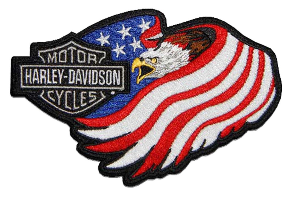 [LSA-02343-6] 5" Eagle Flag Patch