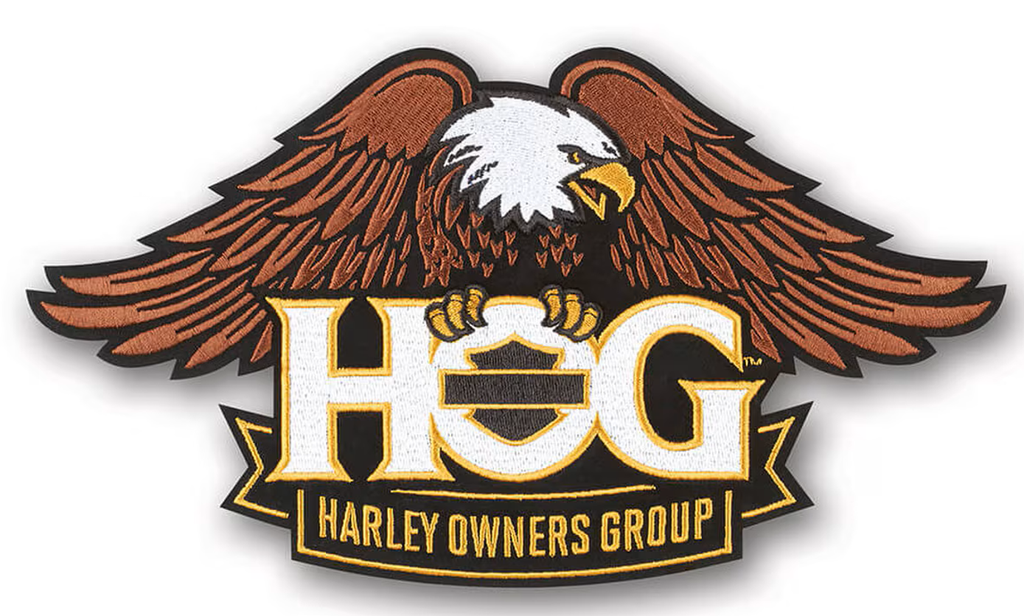 [LNO-02375-7] PATCH LARGE HOG EAGLE HOG