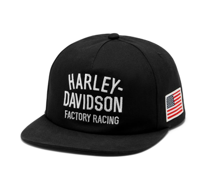 [96361-26VX] Factory Racing Twill Baseball Cap