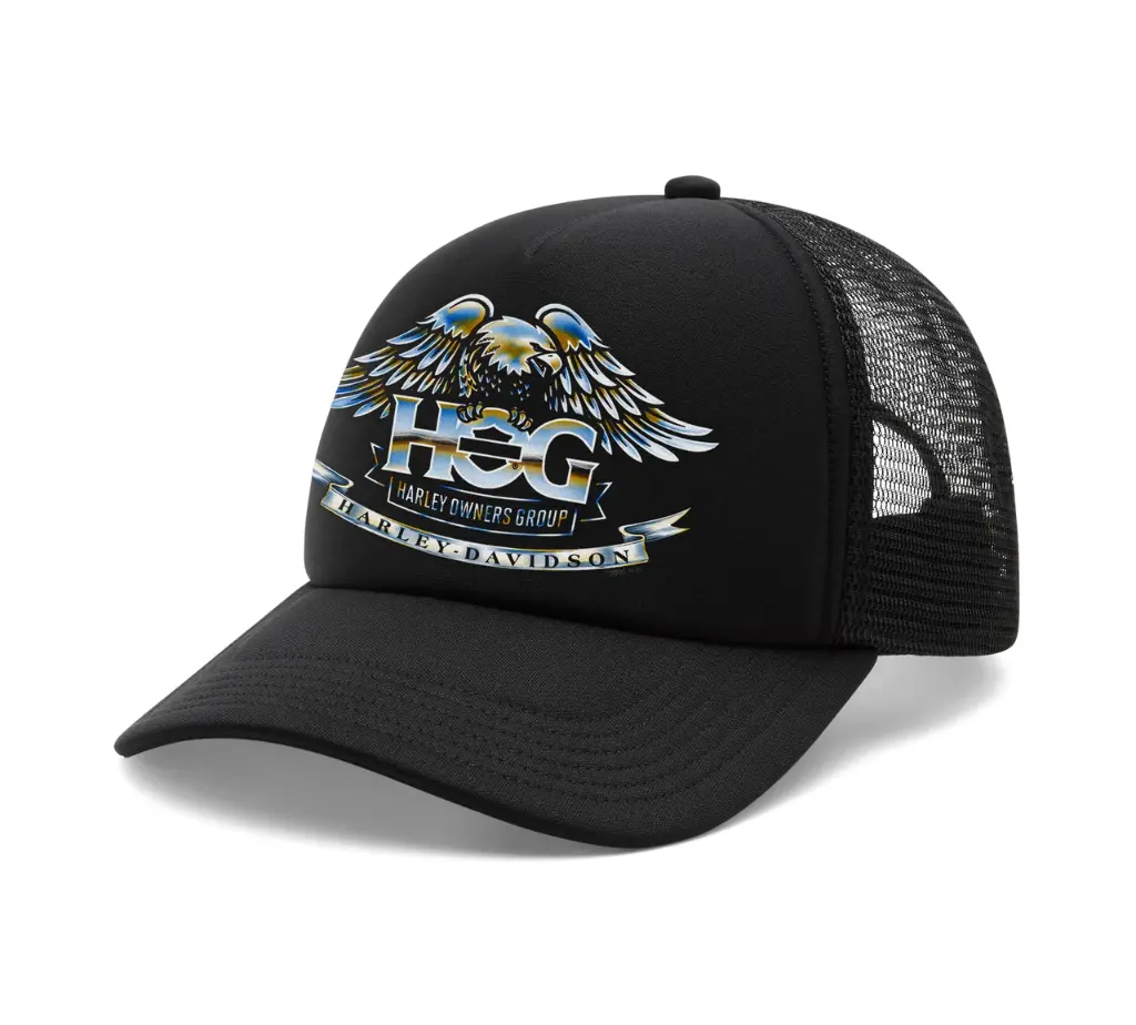 [97800-25VX] Electric Eagle H.O.G.® Trucker Hat