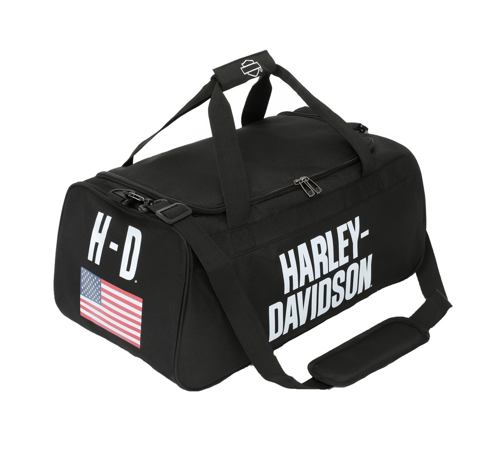 [LAT-224439-7] FLAG LOGO DUFFEL-American Flag