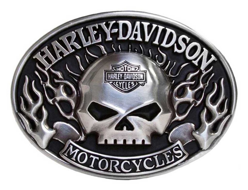 [LMW-224496] IMMUNITY SKULL BUCKLE NCKEL