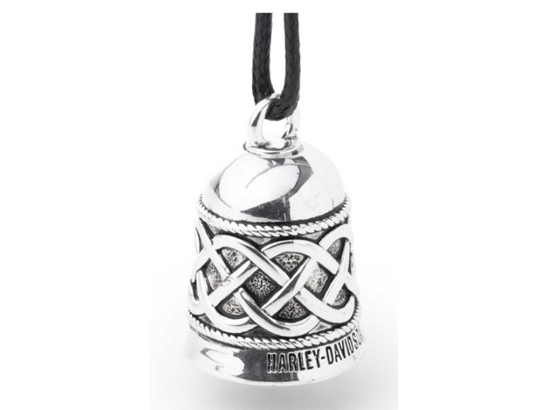 [LJG-224504] HD WEAVE TEXTURED WITH LOGO BANNER RIDE BELL