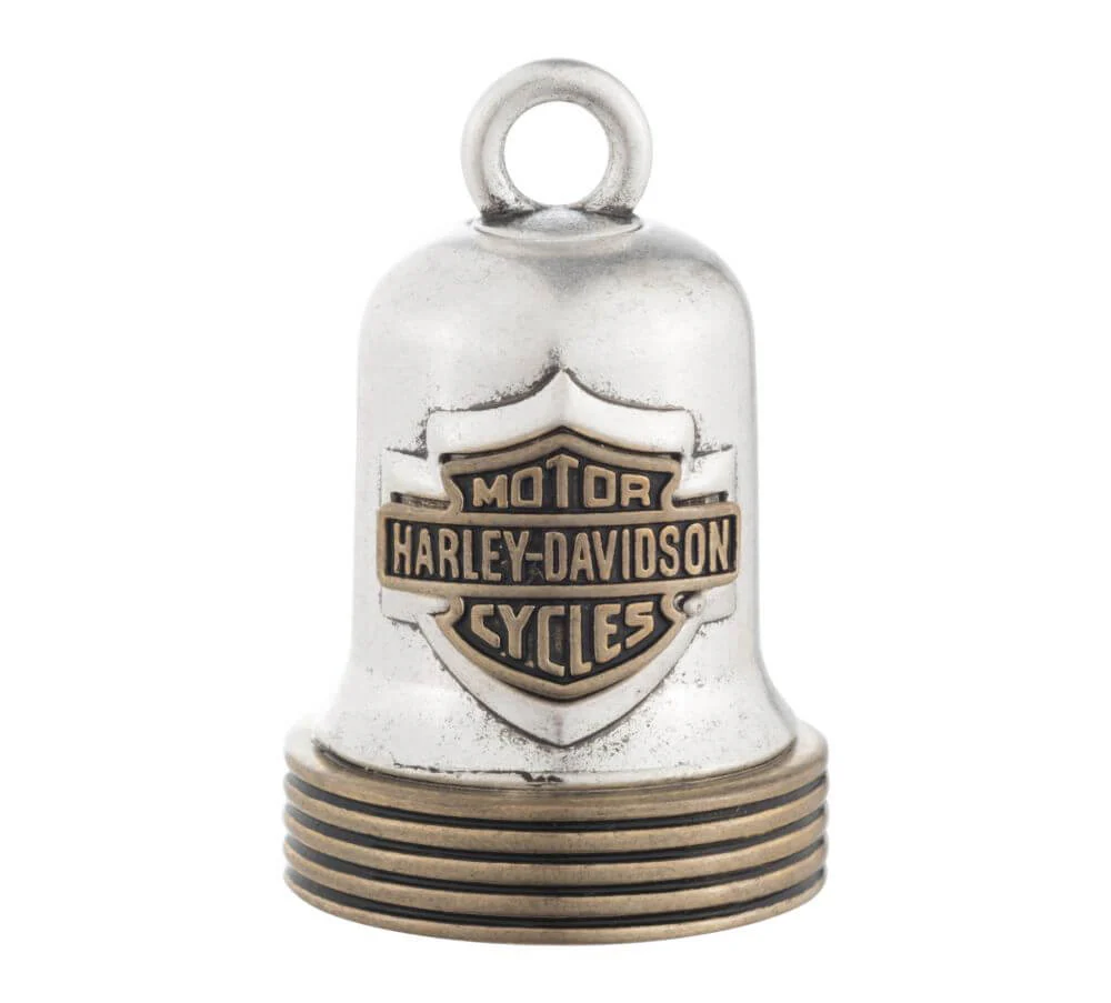 [LJG-224515] LOGO ENGRAVED WITH RIBBED DETAILS RIDE BELL