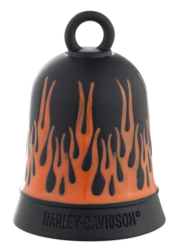 [LJG-224521] FLAMES RIDE BELL IN BLACK AND ORANGE