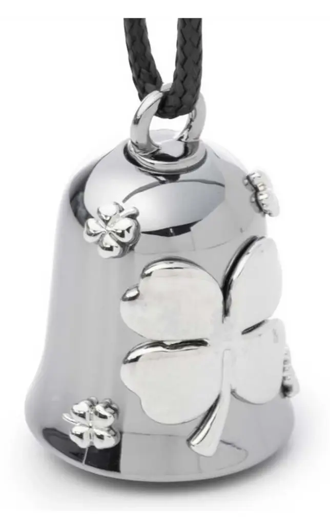 [LJG-224522] HD FOUR LEAF CLOVER MOTIF RIDE BELL