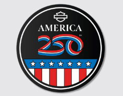 [LSA-224571] 1.5” H-D A250 Patriotic Pin