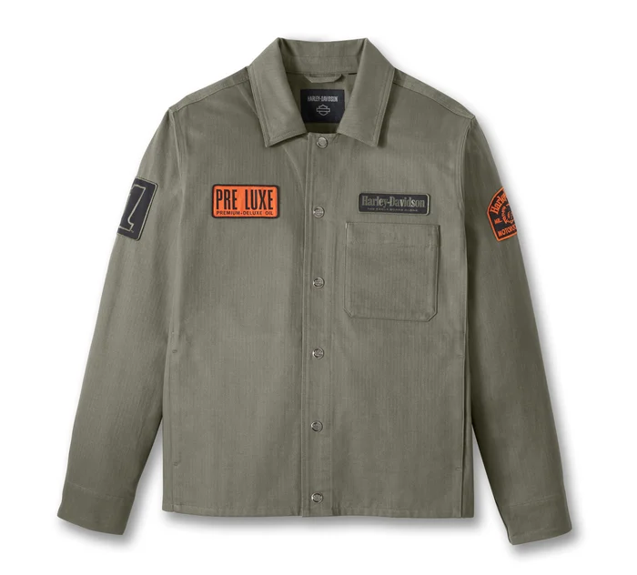 Working Man Overshirt - Grape Leaf
