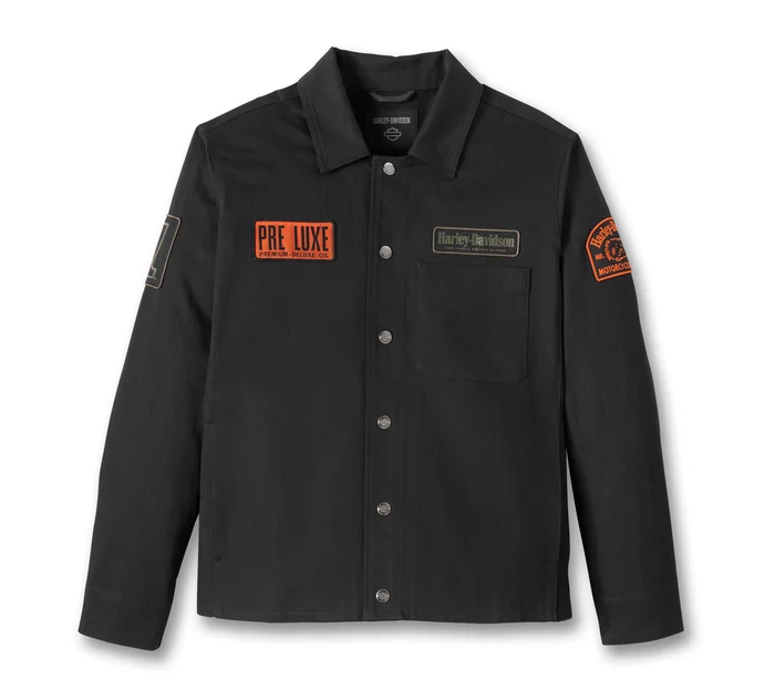 Working Man Overshirt - Harley Black