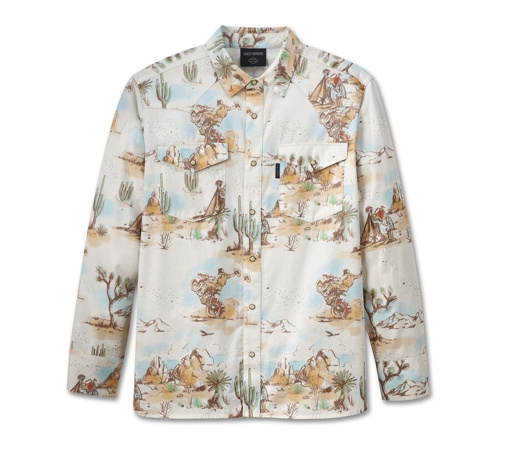 Out West Printed Woven Shirt