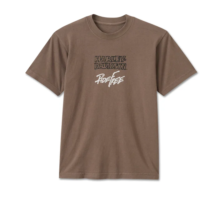 Willie G Ride Free! Tee - Dark Grey