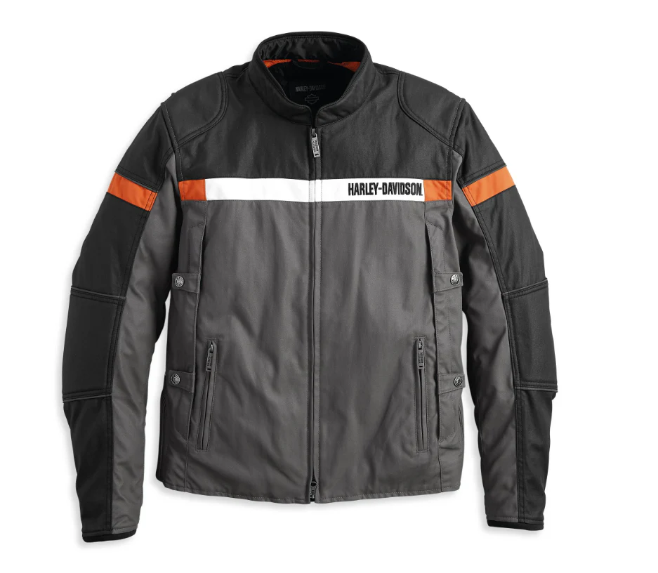Men's Amalgam Textile Triple Vent System Riding Jacket