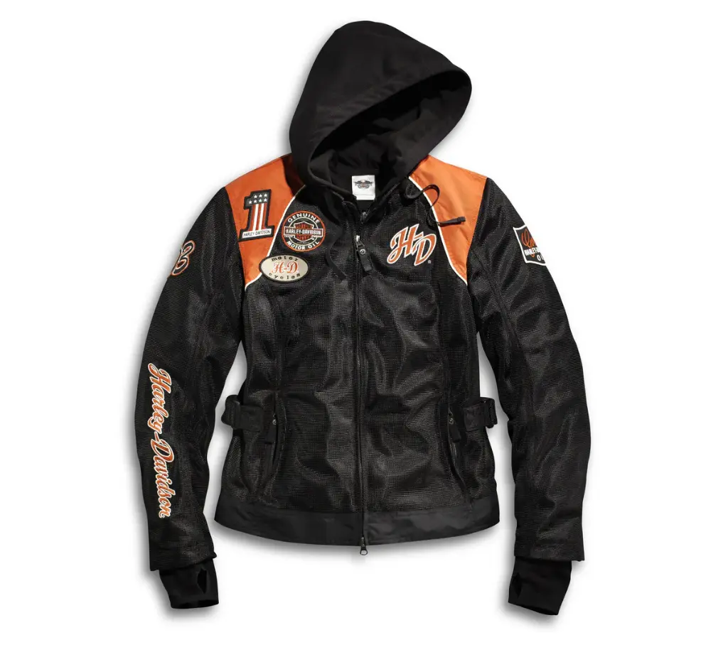 Harley-Davidson Women's Mesh Riding Jacket Cora 3-in-1