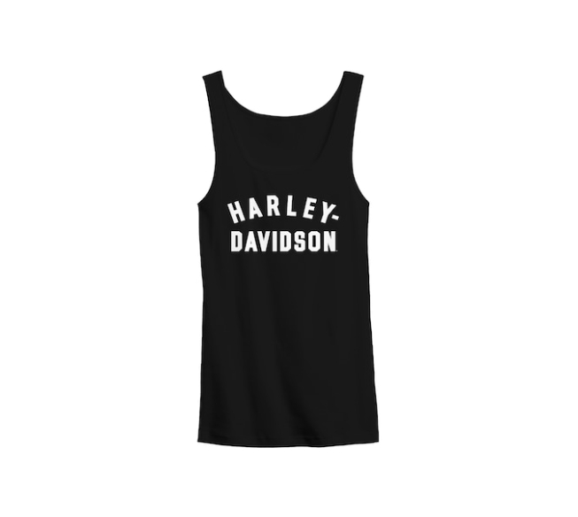 Women's Ultra Classic Racer Font Tank - Black Beauty