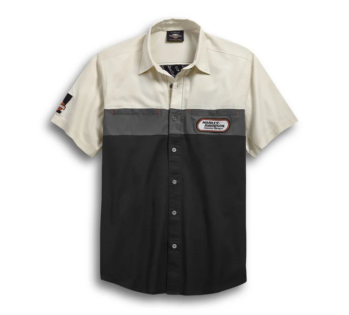 Men's H-D Racing Colorblock Shirt