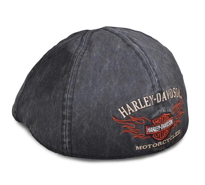 Flame Graphic Fitted Ivy Cap