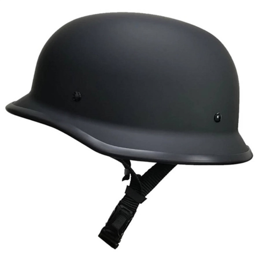 [HEL-02077-0] Half German Matte - Black