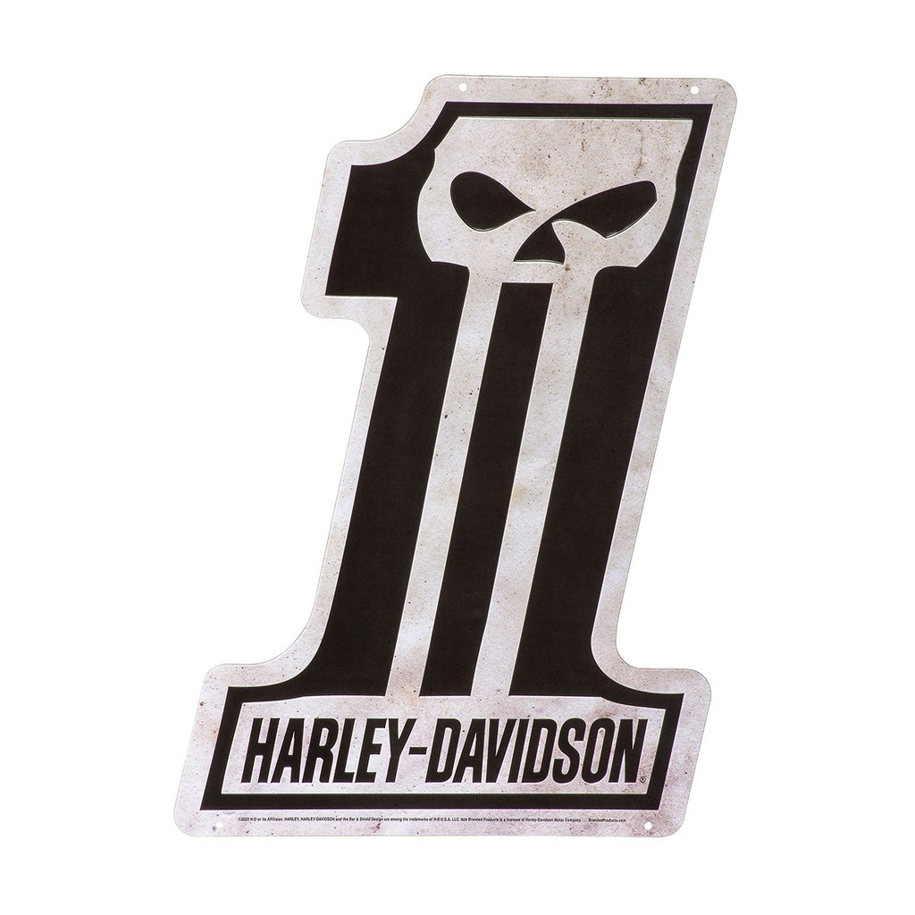 [LAC-02088-6] Embossed Tin Sign, Shaped #1