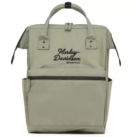 [LAT-02094-7] Harley-Davidson Women's Tote-Backpack Black Opal Green
