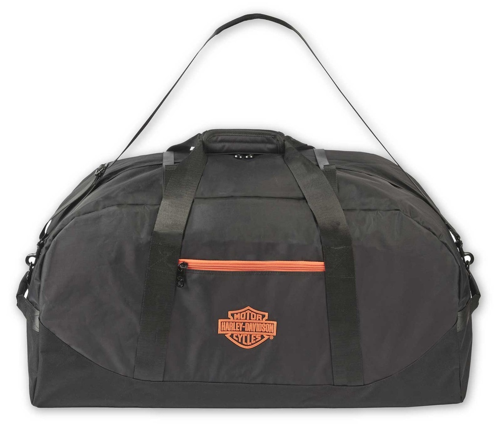 [LAT-02171-5] Rugged High-Density Nylon Bar & Shield Dura-Duffel - Black