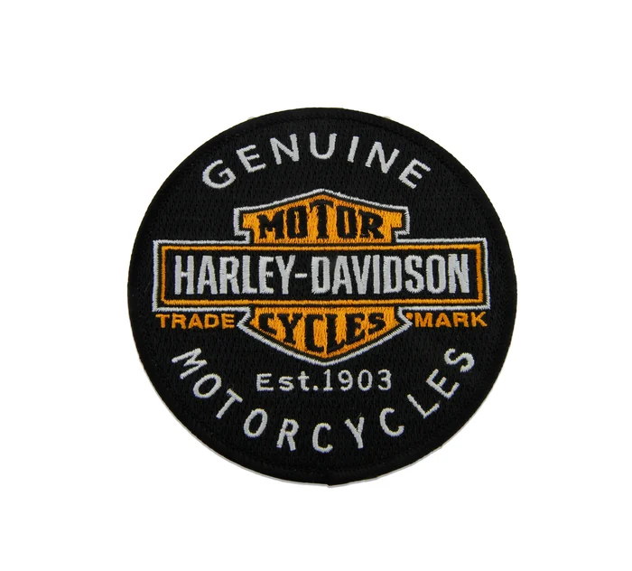 [LSA-02052-7] 4" Genuine Motorcycles Patch